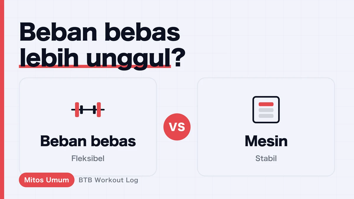 Free Weight vs Mesin untuk Hipertrofi Otot: Mana yang Lebih Baik?