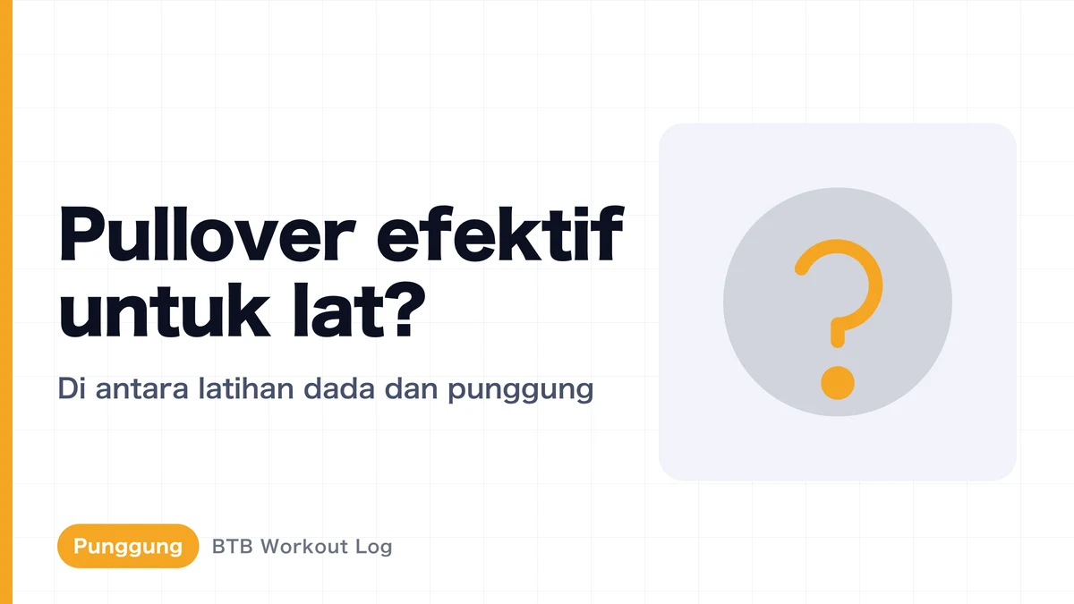 Pullover untuk otot lat: benarkah efektif dan layak dilakukan pada hari latihan punggung?