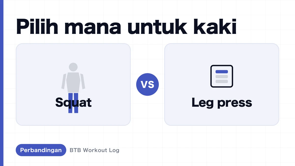 Squat vs Leg Press: Mana yang Lebih Efektif Membesarkan Paha Depan?
