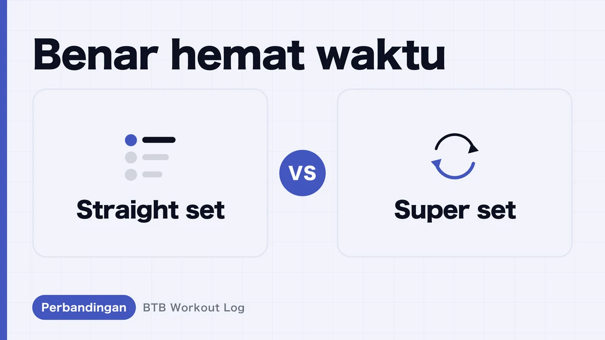 Straight Set vs Superset: Mana yang Lebih Efisien untuk Hipertrofi Otot?