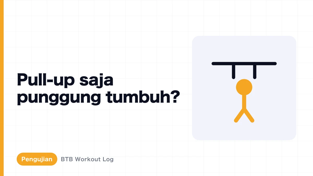 Pull-up Saja untuk Membesarkan Punggung: Apakah Bisa?