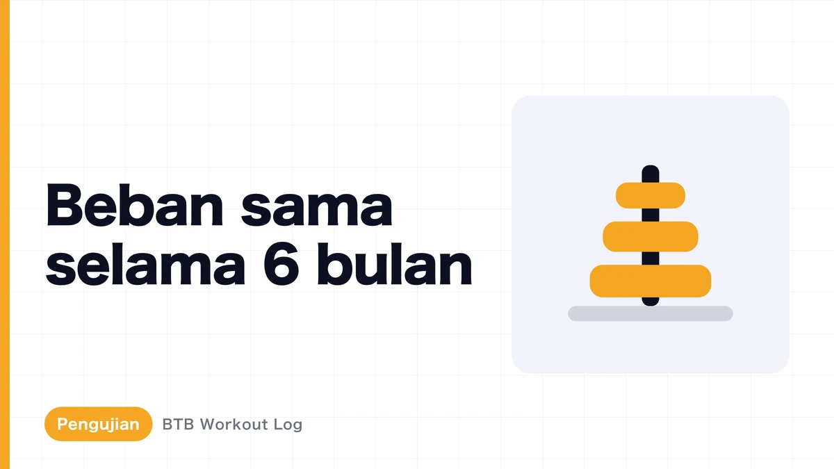 Hipertrofi Otot dengan Beban Sama Selama 6 Bulan: Mungkinkah?