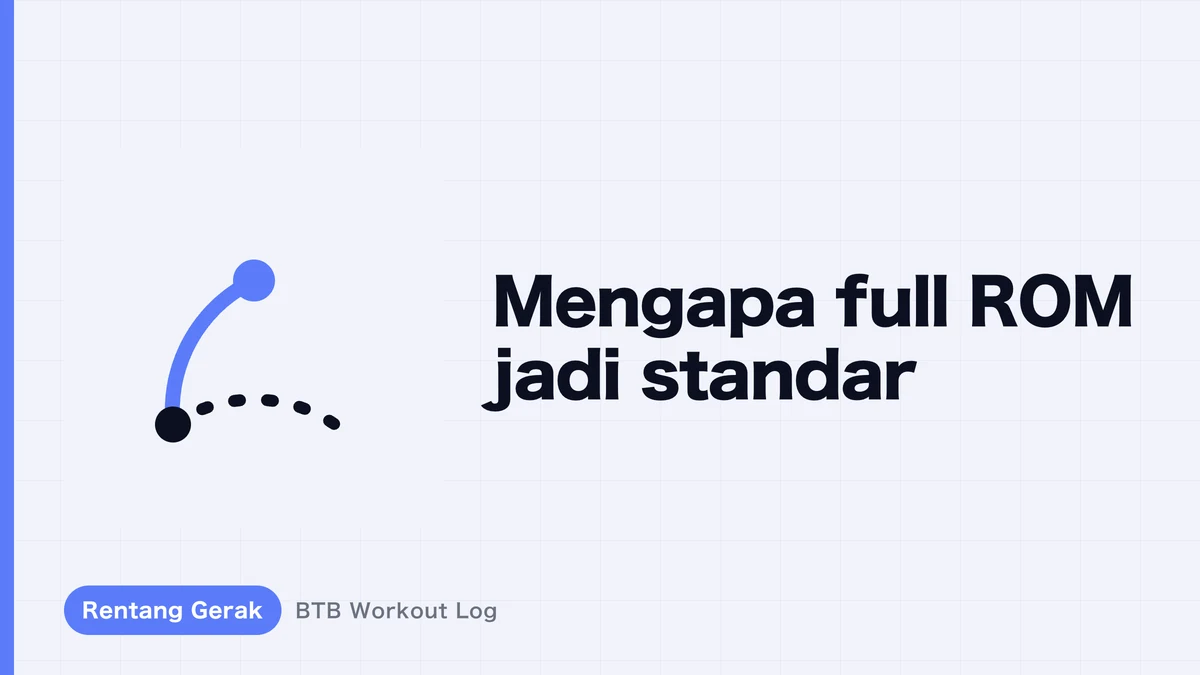 Full Range untuk Hipertrofi Otot: Mengapa Jadi Patokan Utama?