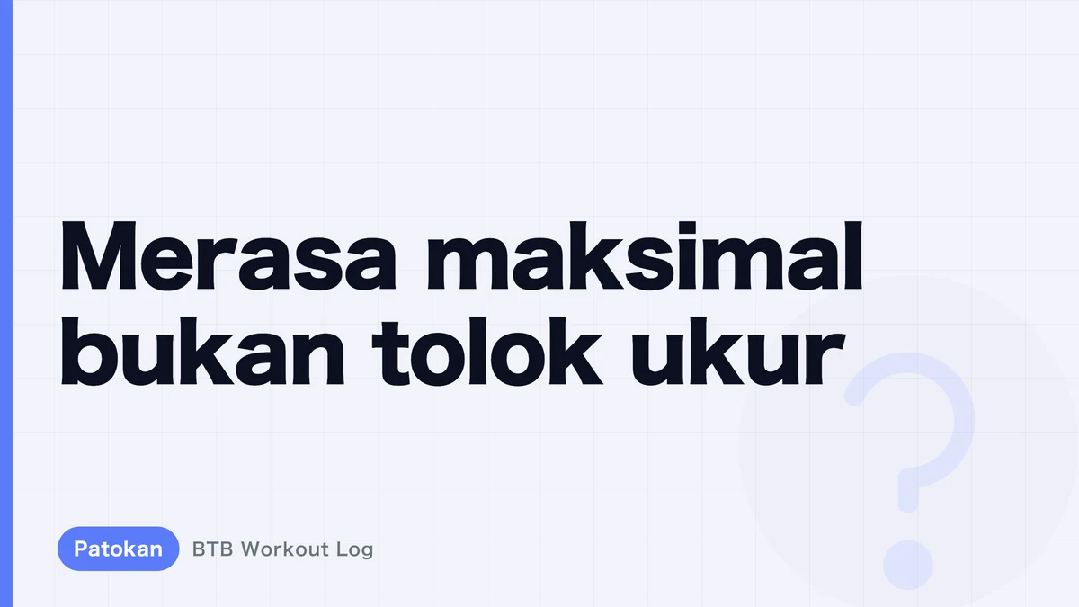 Progressive Overload untuk Hipertrofi Otot: Mengapa Lebih Penting daripada Sekadar Merasa Sudah Berusaha?
