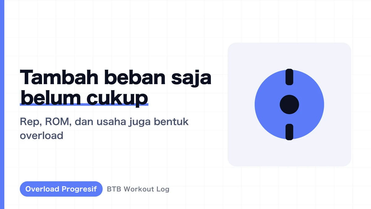 Hipertrofi otot: mengapa menambah beban saja tidak cukup?
