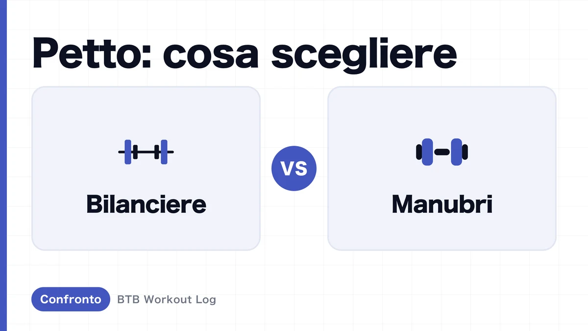 Panca con bilanciere vs manubrio: quale sviluppa meglio il petto?