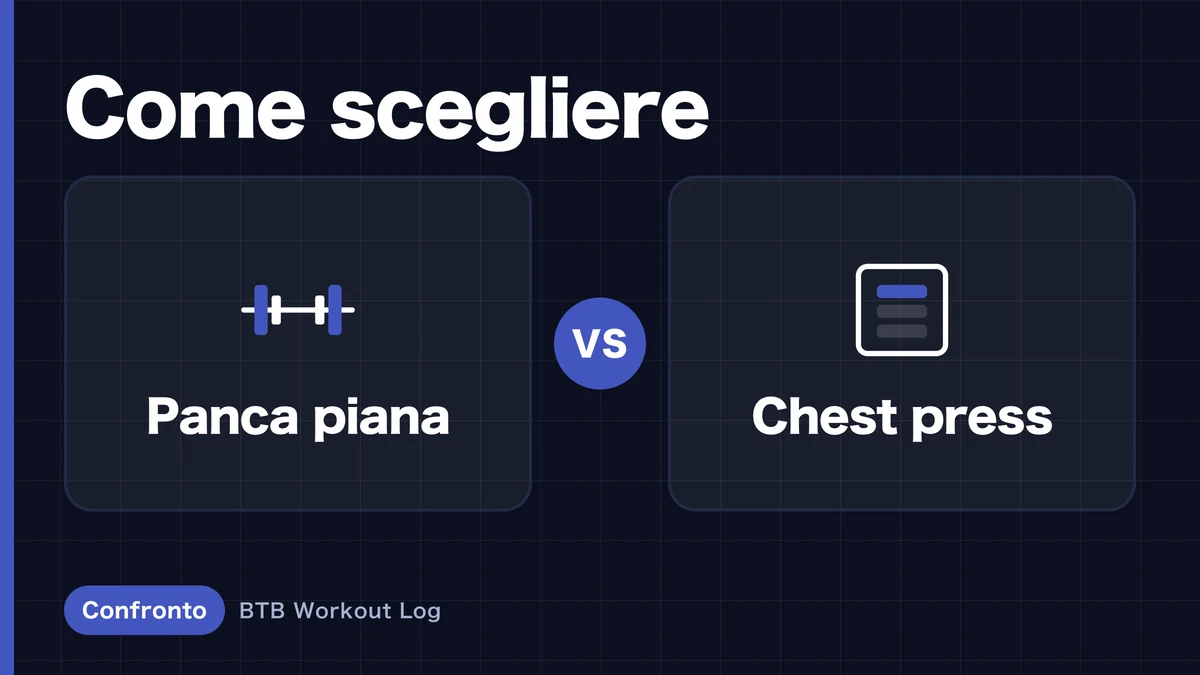 Panca Piana vs Pressa al Petto: quale scegliere per l'ipertrofia muscolare?