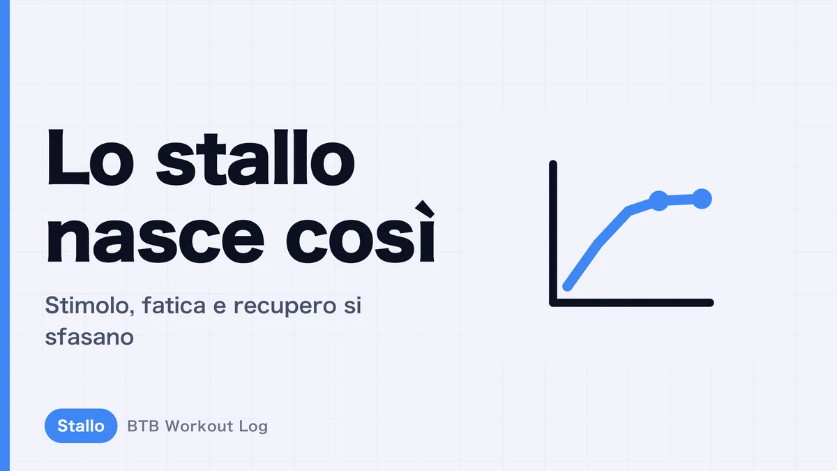 Come si forma lo stallo? Il processo che arresta l'ipertrofia muscolare