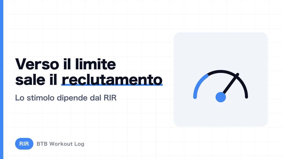 Come cambia lo stimolo muscolare quando diminuisce il RIR: comprendere la vicinanza al cedimento