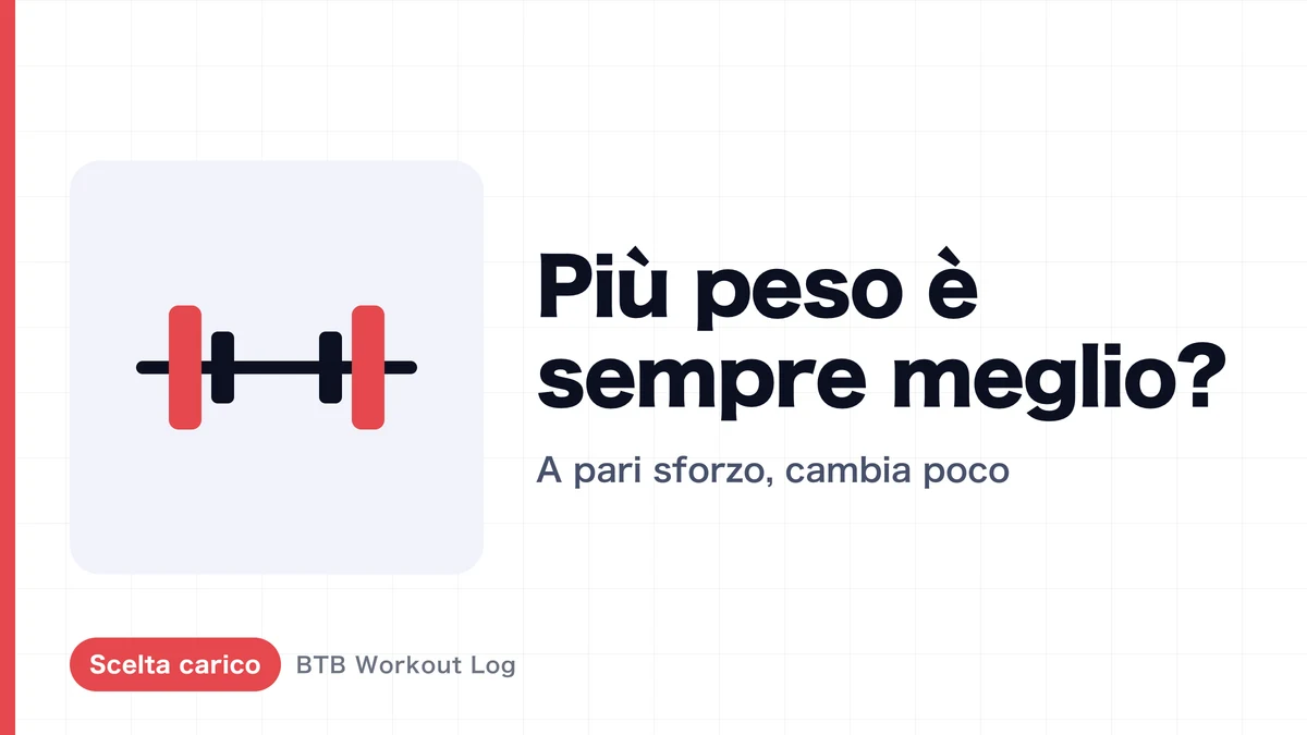 Carico pesante non sempre significa più ipertrofia muscolare