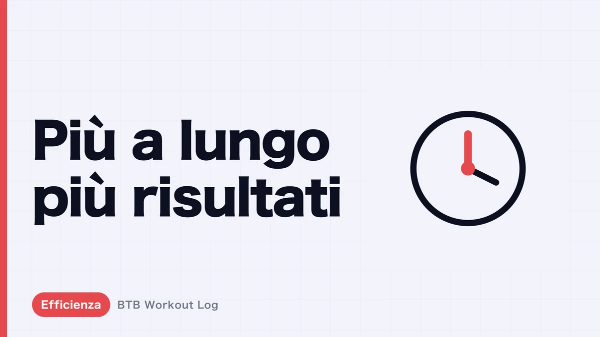 Allenamenti lunghi e ipertrofia: il tempo non è la metrica giusta