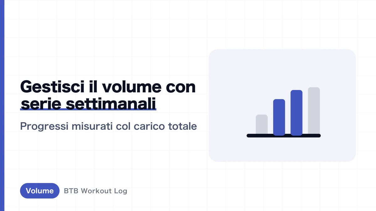 Che Cos'è il Volume di Allenamento? Come Calcolare, Tracciare e Costruire il Tonnellaggio Totale