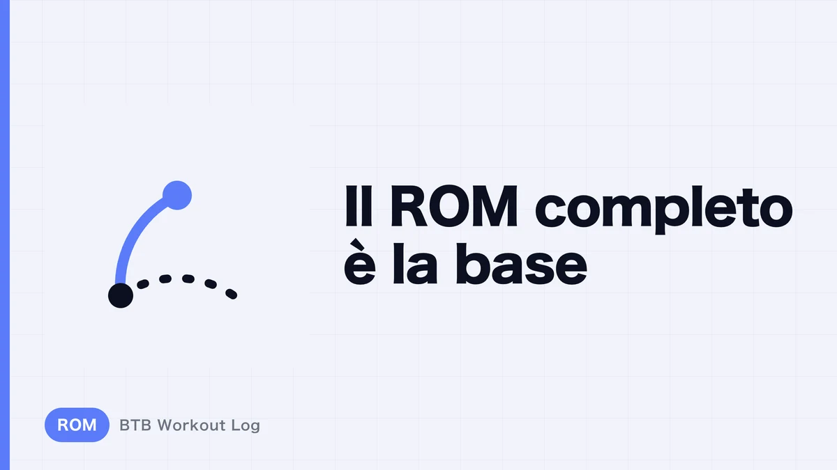 Perché il range completo è la base dell'ipertrofia muscolare?