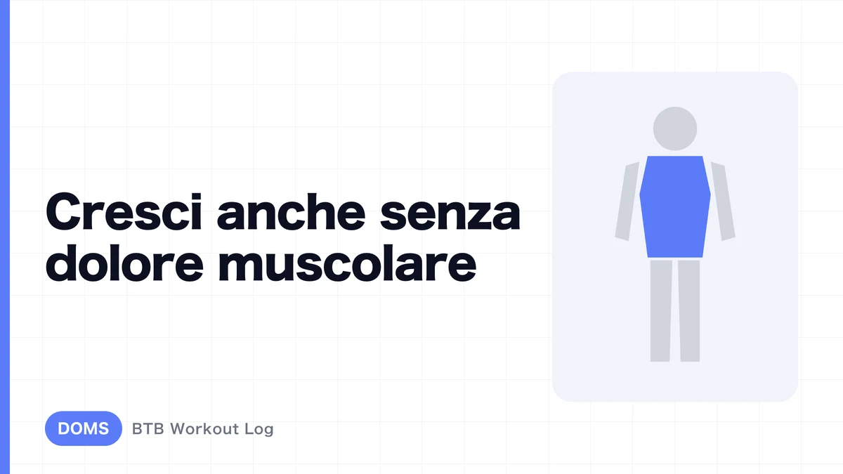 Ipertrofia muscolare senza dolore: come è possibile la crescita