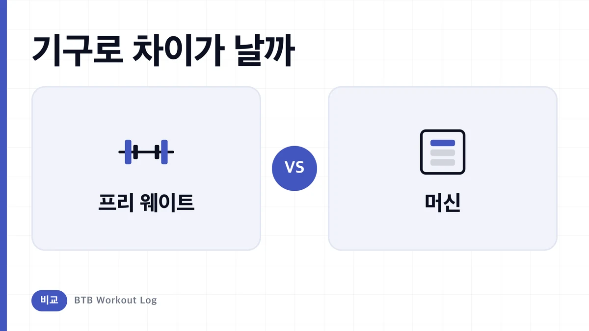 프리웨이트 vs 머신, 근비대에는 어느 쪽이 우수한가