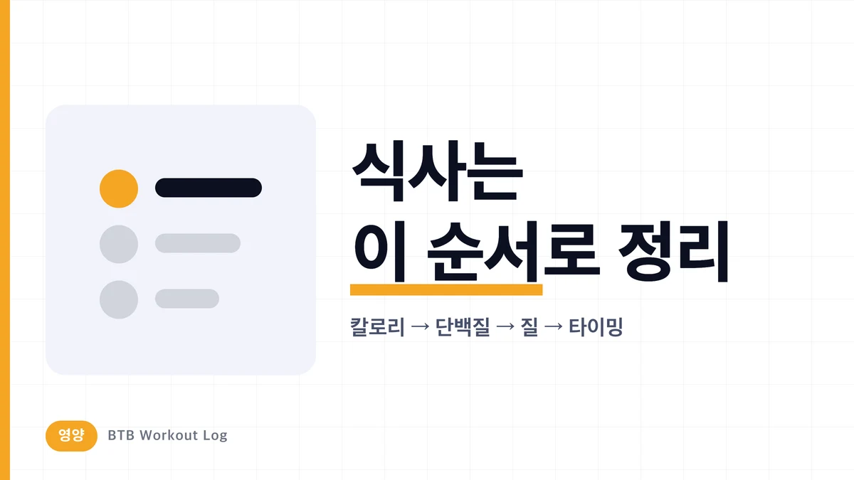 근비대 식단 완전 가이드 | 칼로리·단백질·타이밍의 우선순위