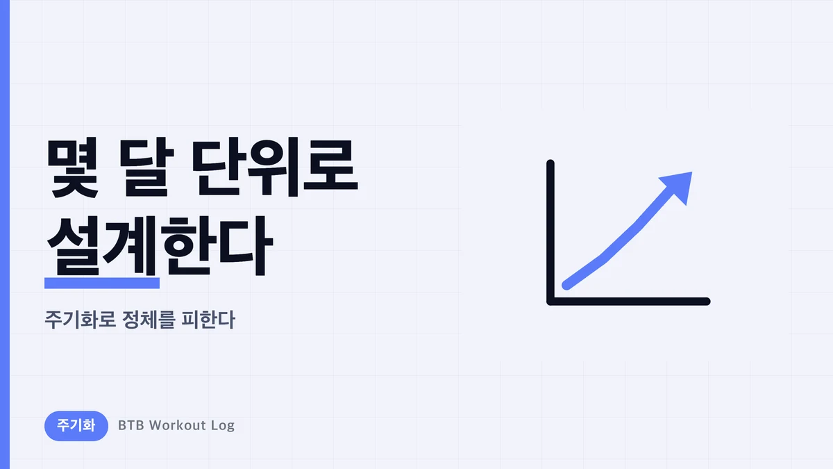 근비대 프로그램 만드는 법 | 8~12주 주기화와 실례