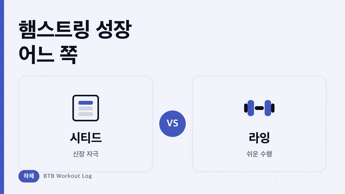 시티드 레그 컬 vs 라잉 레그 컬 | 햄스트링 성장에는 어느 쪽이 좋을까?