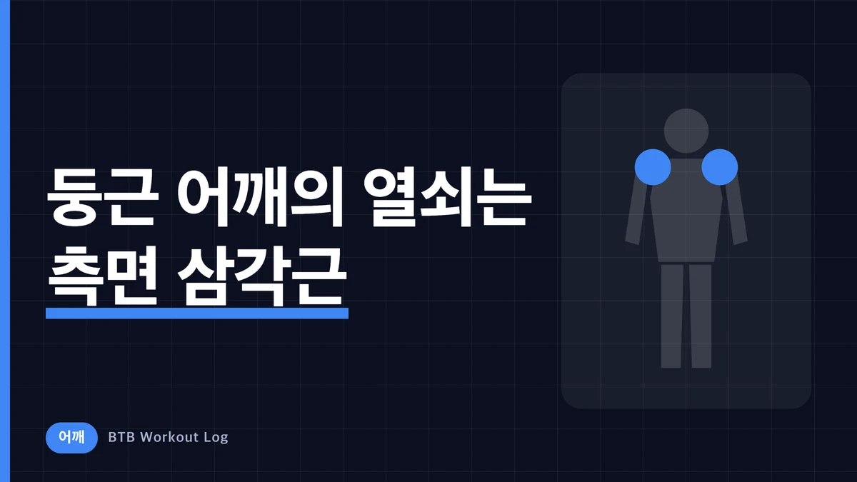 어깨 근비대 메뉴 결정판 | 삼각근을 둥글고 크게 만드는 부위별 단련법