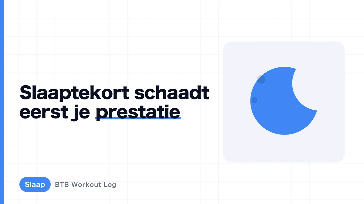Wat gebeurt er met je training bij slaaptekort? De cascade van prestatieverlies