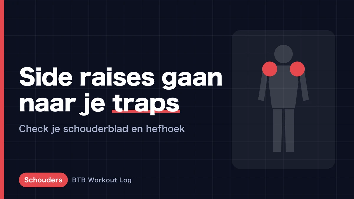 Side raises alleen in je trapezius? | Techniek voor de middelste schouderkop
