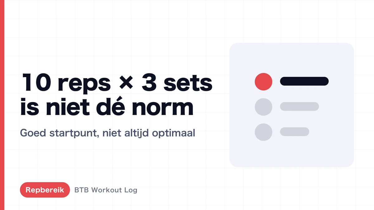 Waarom 10×3 sets niet de oplossing voor spierhypertrofie is