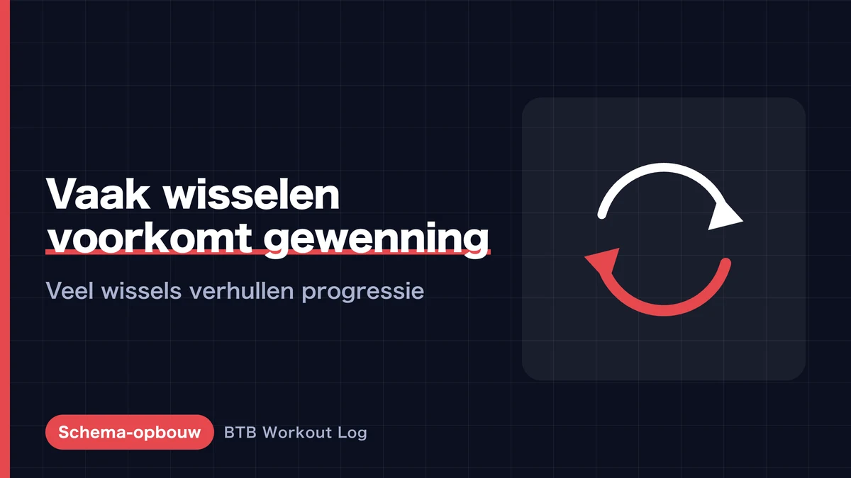 Werkt het echt: regelmatig je trainingsschema veranderen om adaptatie tegen te gaan?