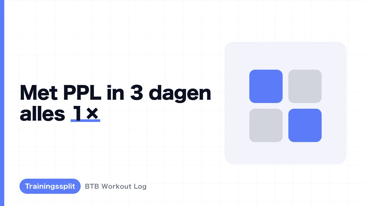 De Volledige PPL-Routine | Push/Pull/Legs Oefeningen en Hoe je 3 of 6 Dagen per Week Draait
