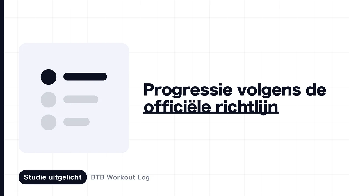 Afbeelding die de voortgang van spiertraining weergeeft met een halter die geleidelijk zwaarder wordt en oplopende stappen