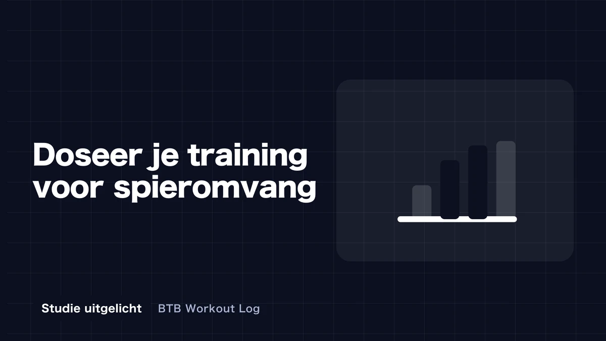 Conceptafbeelding waarbij drie trainingselementen, die frequentie, intensiteit en volume weergeven, in het midden zijn samengebracht