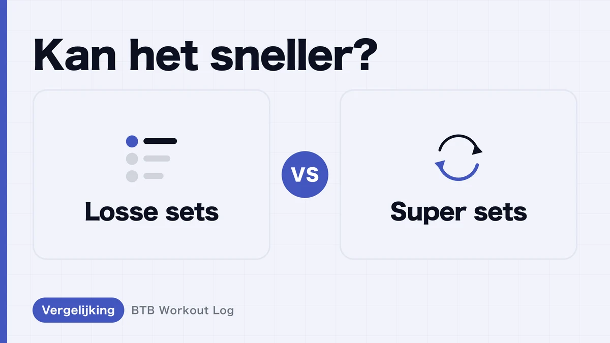 Spierhypertrofie: straight sets of supersets - wat werkt beter?