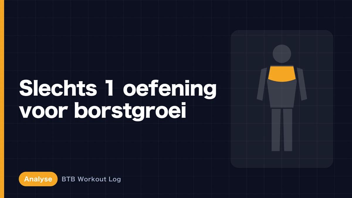 Borst trainen met één oefening – kan het?