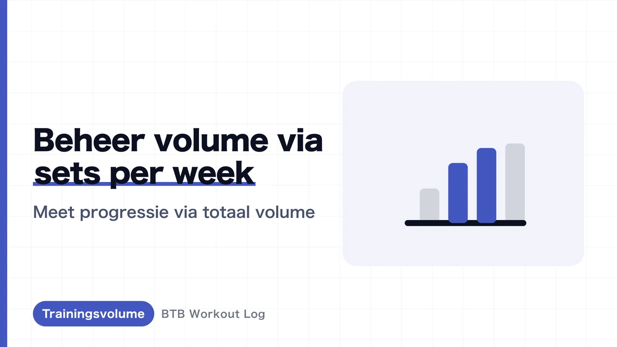 Wat Is Trainingsvolume? Hoe Berekenen, Volgen en Tonage Opbouwen