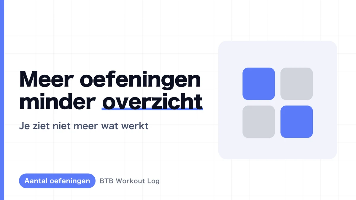 Waarom bemoeilijken te veel oefeningen de voortgang van spierhypertrofie?