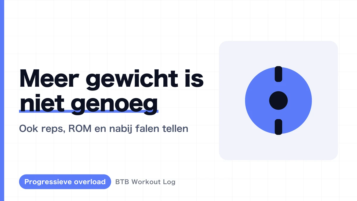 Waarom is alleen gewicht verhogen onvoldoende voor spierhypertrofie?