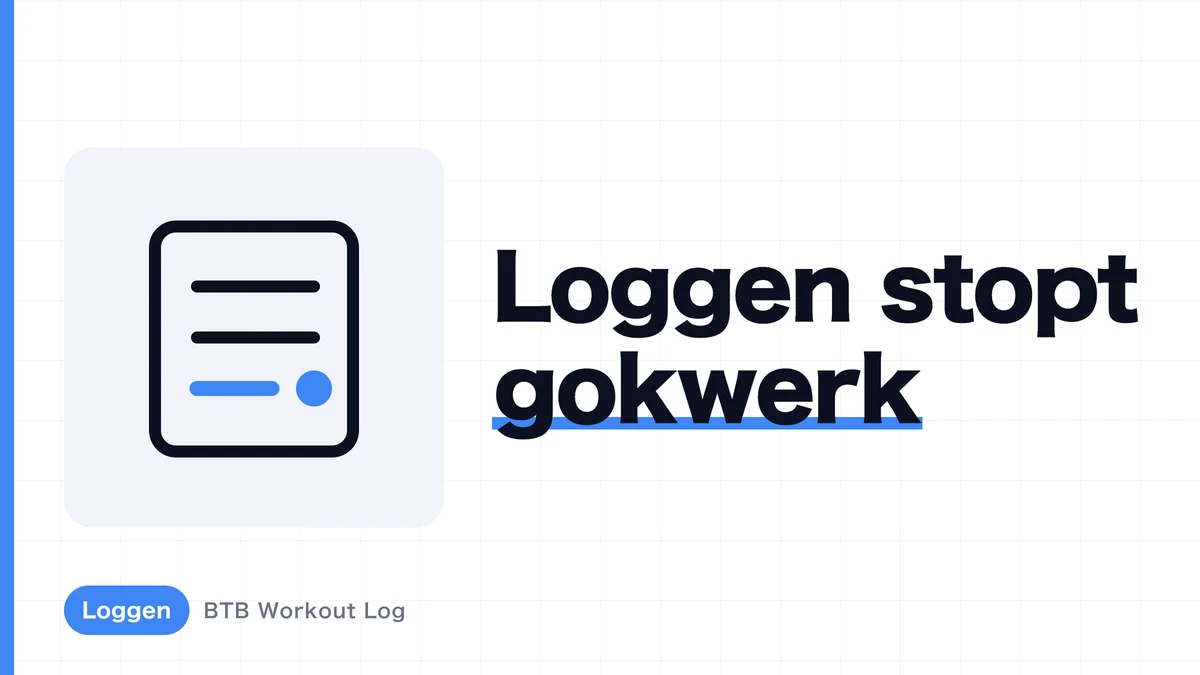 Hoe Een Trainings Volg App Kiezen | Gewicht, Reps en Volume Consistent Beheren