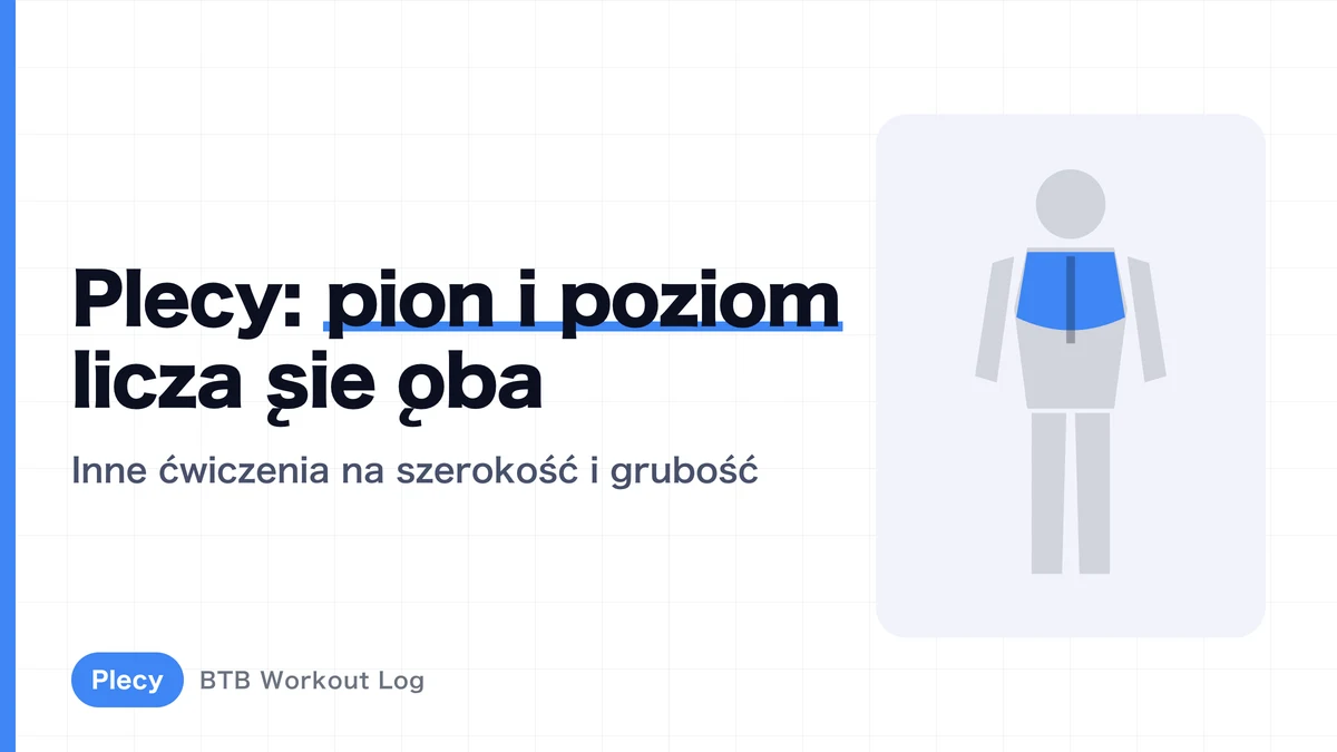 Trening pleców do budowy masy mięśniowej | Budowanie szerokości i grubości właściwą kombinacją ćwiczeń