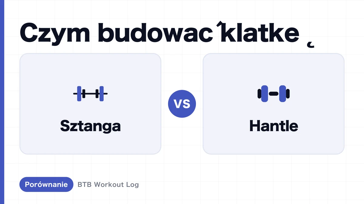 Wyciskanie sztangi a hantli – co lepiej rozbuduje klatkę?