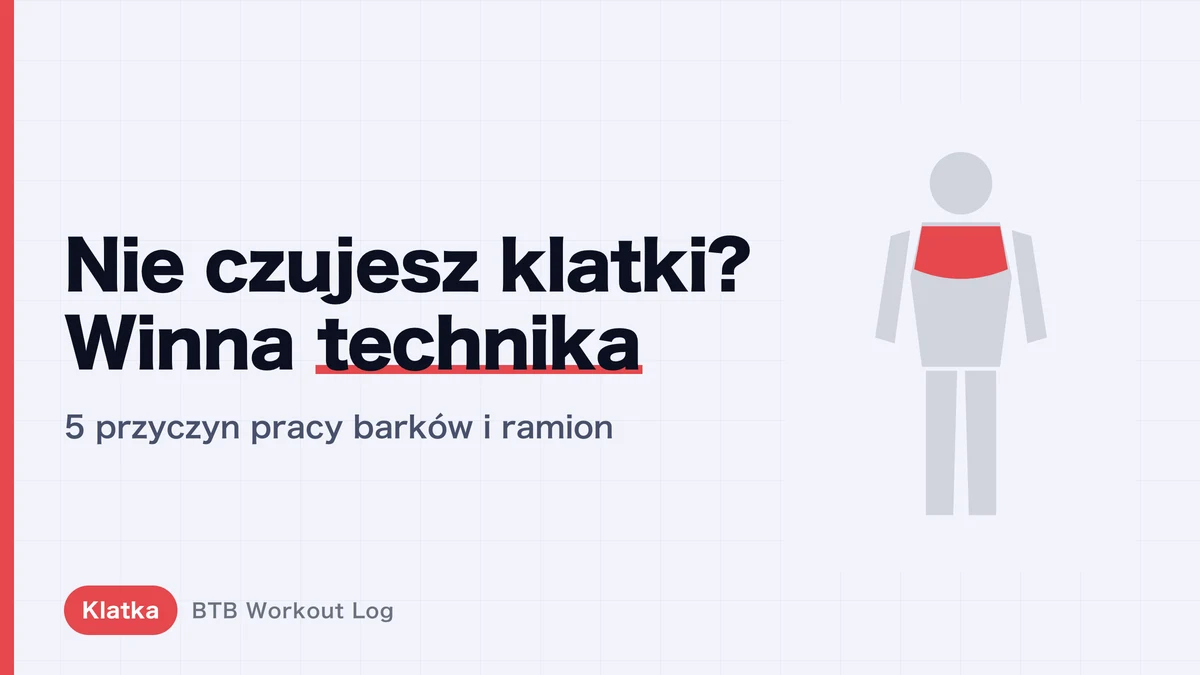 Wyciskanie na ławce nie wchodzi na klatkę: 5 przyczyn | Popraw technikę