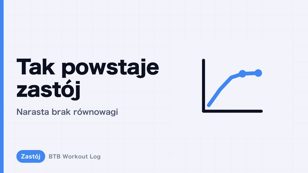 Stagnacja treningowa: jak krok po kroku zatrzymuje hipertrofię?