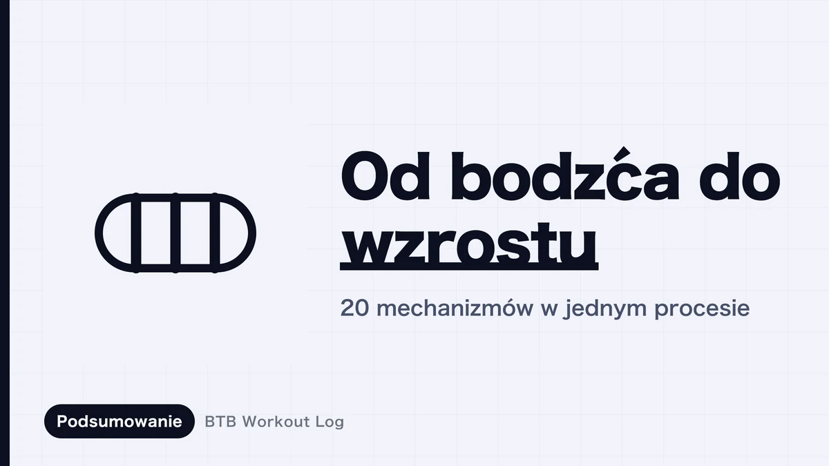 Mechanizmy hipertrofii | od bodźca do wzrostu mięśni