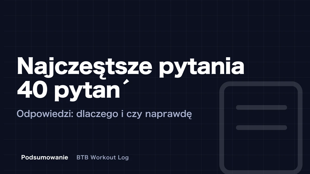 Hipertrofia: 40 najczęstszych pytań o przyczyny i skuteczne metody