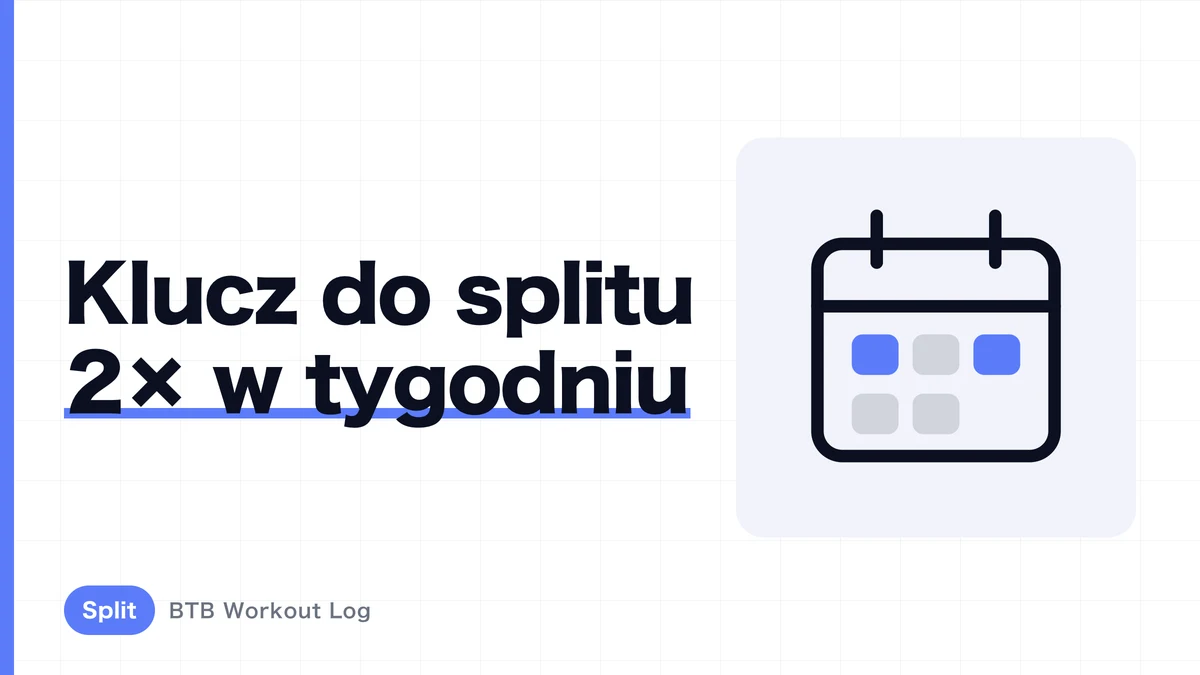 Najlepsze splity treningowe porównane | Całe ciało, górne/dolne i PPL na 2–6 dni tygodniowo