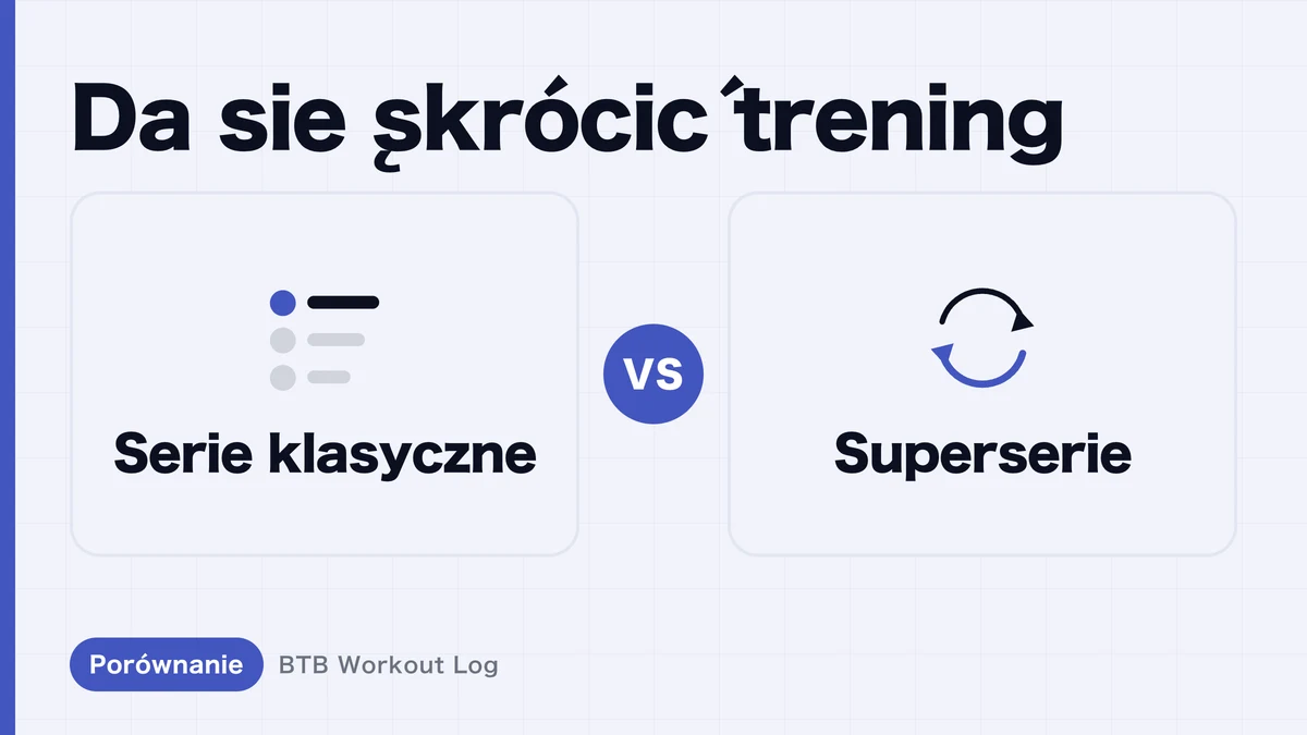 Serie proste czy superserie? Co daje lepszą hipertrofię w krótszym czasie