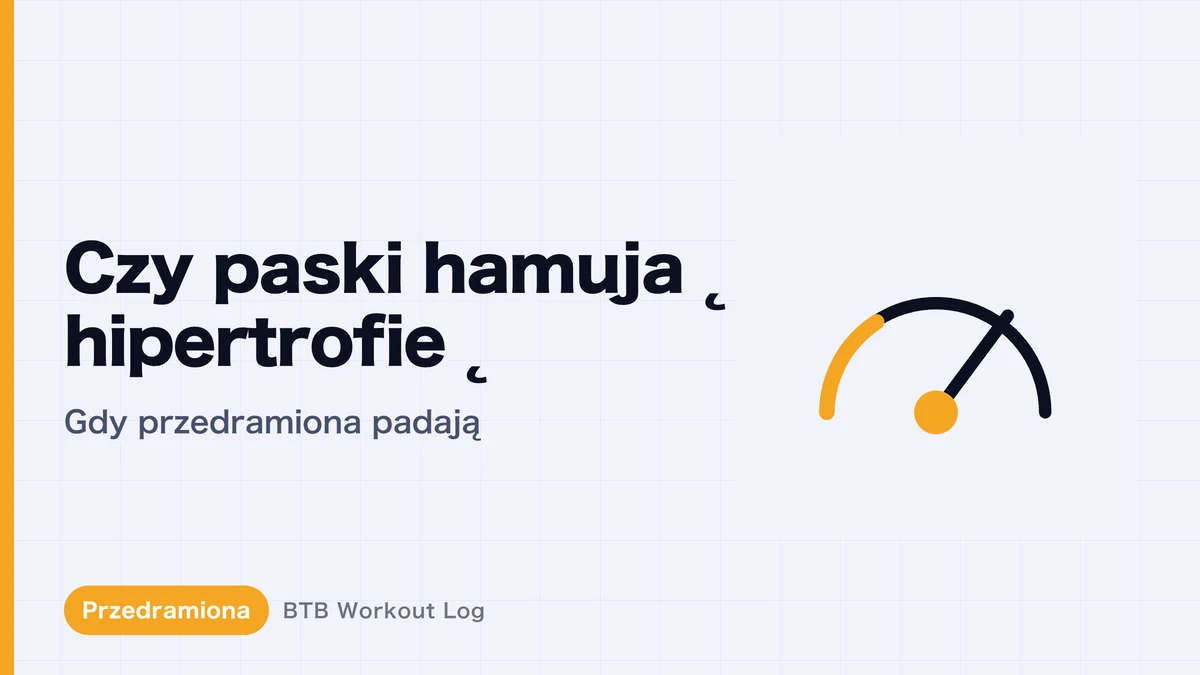 Paski treningowe a hipertrofia pleców | Kiedy pomagają trenować skuteczniej