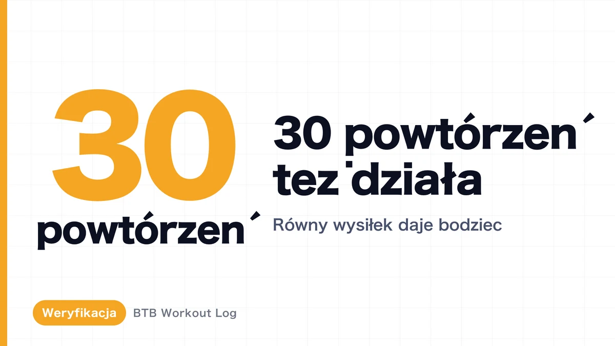 30 powtórzeń małym ciężarem: czy to naprawdę buduje mięśnie?
