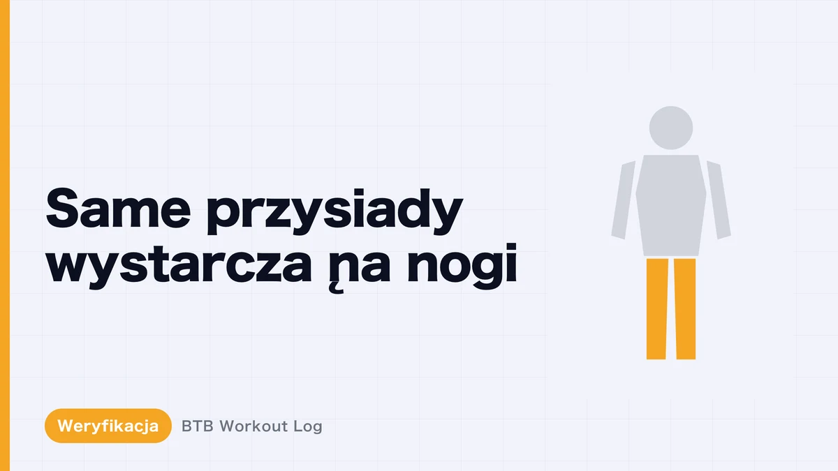 Przysiady na całe nogi | Czy wystarczą do wzrostu