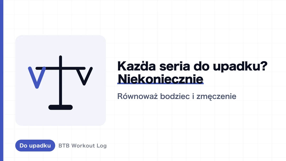 Czy musisz trenować do upadku mięśniowego, aby budować mięśnie? Nauka o intensywności wysiłku