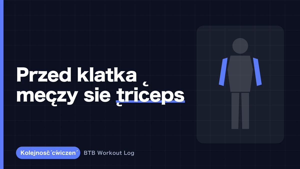 Triceps męczy się przed klatką: przyczyny i rozwiązania