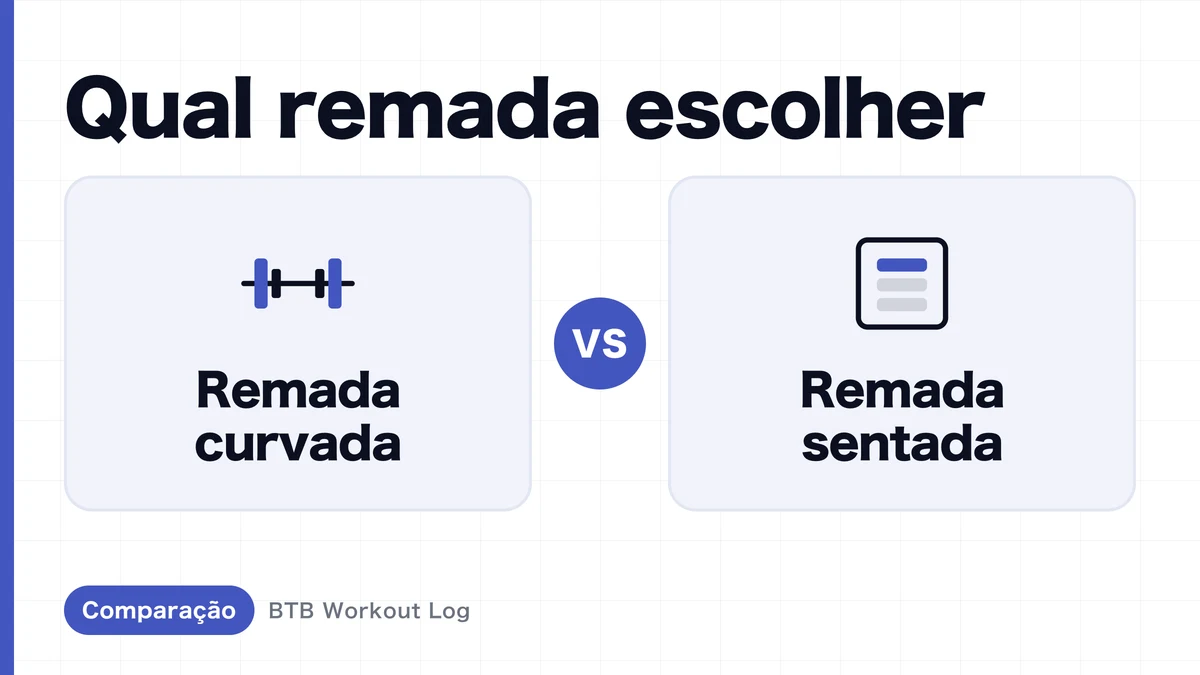 Remada com barra vs remada sentada: qual é melhor para hipertrofia das costas?